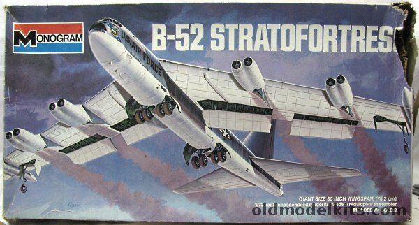 Monogram 1/72 Boeing B-52D Stratrofortress, 8292 plastic model kit